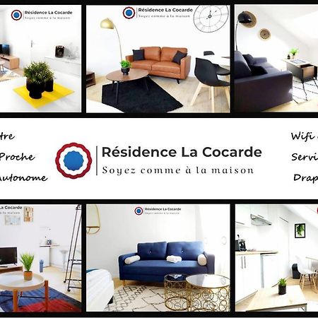 Residence La Cocarde, Suites Type Appartements Bourges Exteriör bild