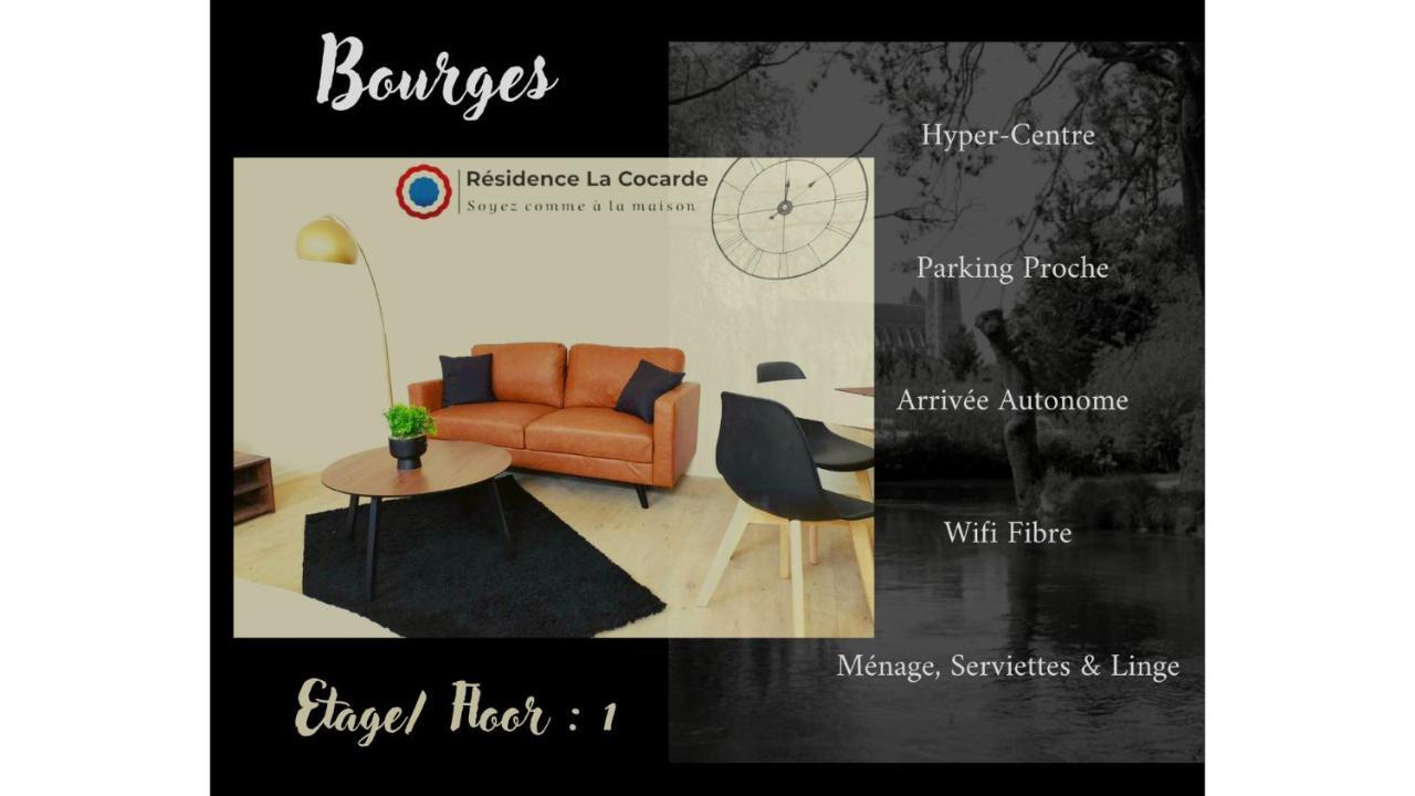 Residence La Cocarde, Suites Type Appartements Bourges Exteriör bild