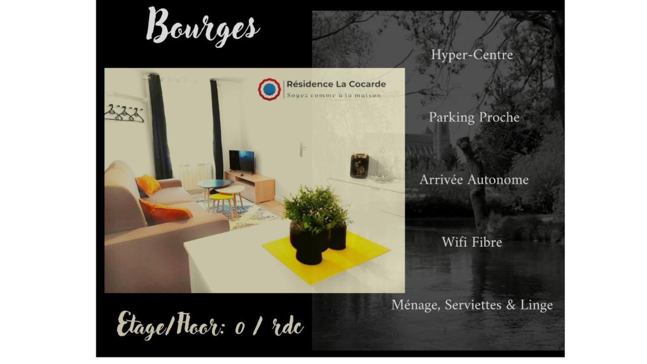 Residence La Cocarde, Suites Type Appartements Bourges Exteriör bild