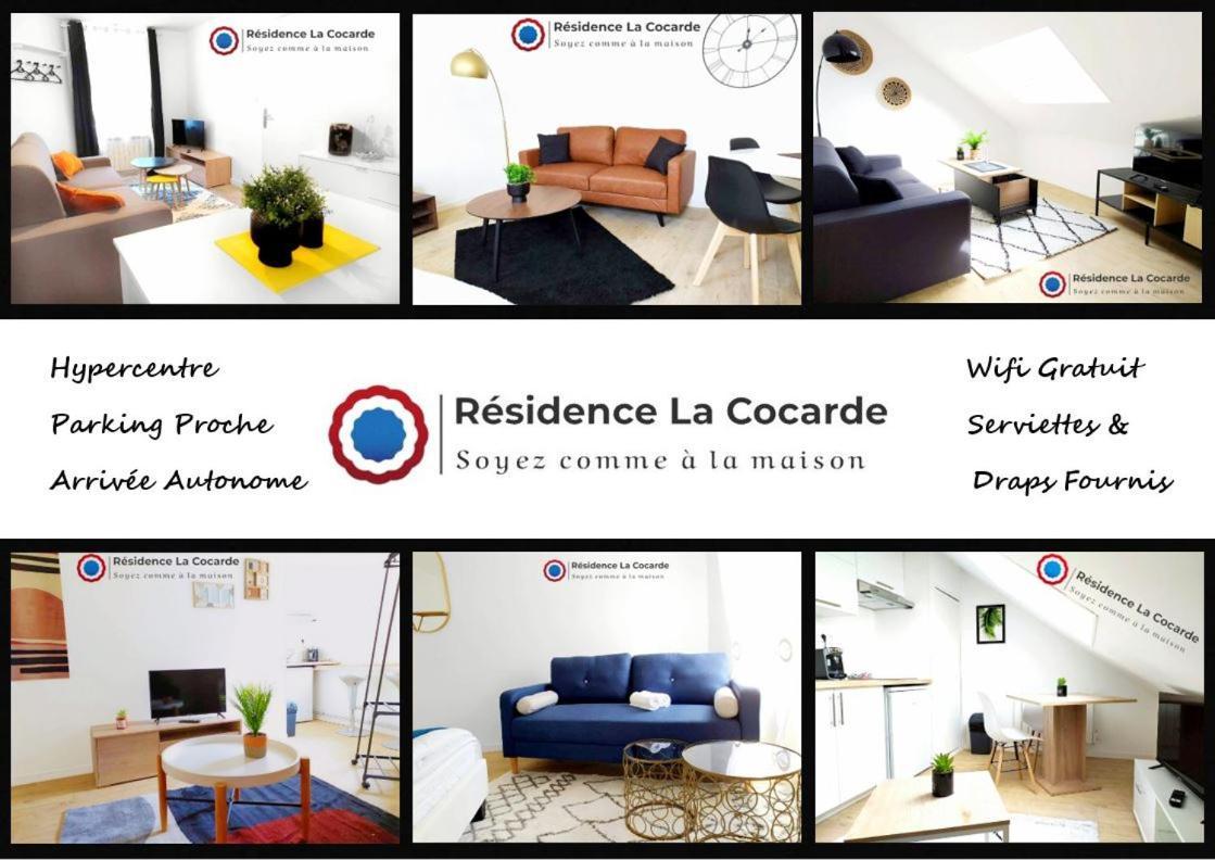 Residence La Cocarde, Suites Type Appartements Bourges Exteriör bild