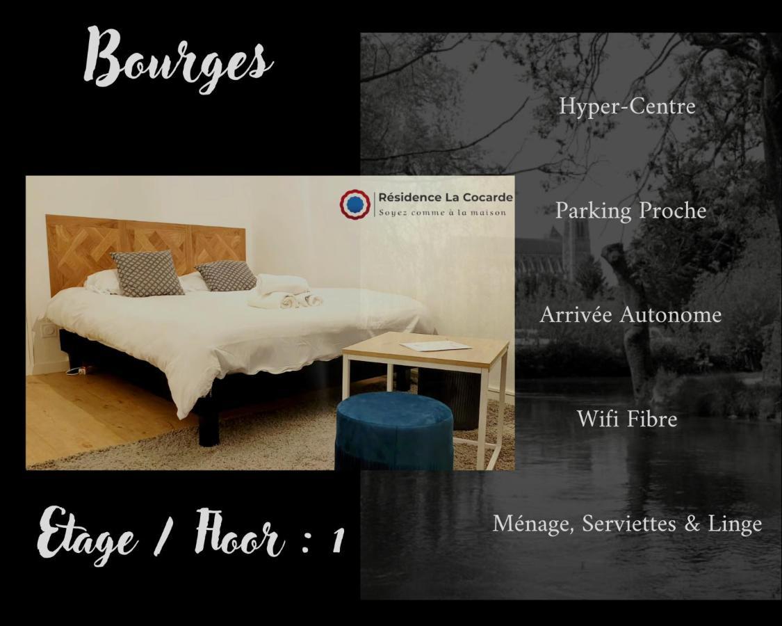 Residence La Cocarde, Suites Type Appartements Bourges Exteriör bild